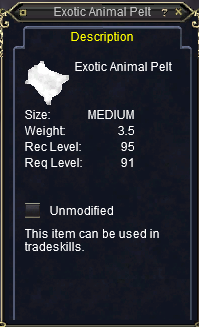 Exotic Animal Pelt
